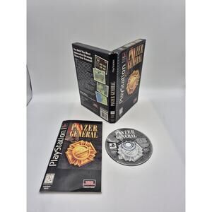 Panzer General (Sony PlayStation 1, 1996) CIB Complete w/ Registration Tested